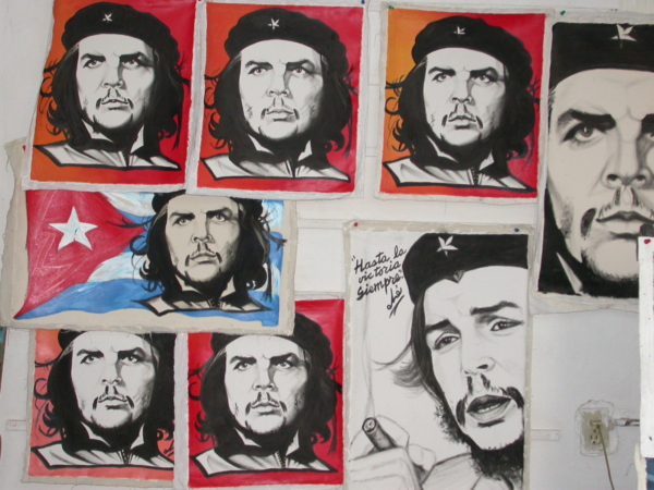 Kuba, Havanna, Bilder von Che Guevara, Kunst, Latin America Tours, Reisen
